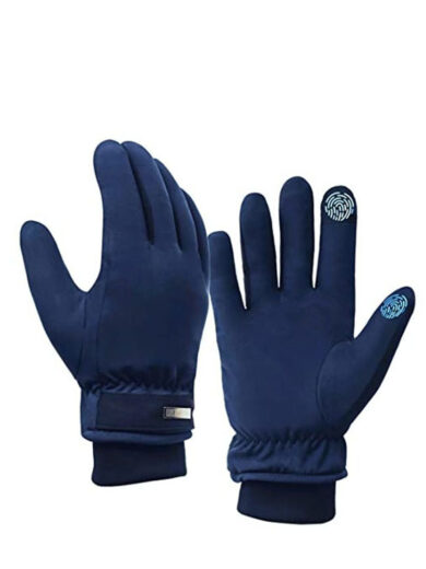 HIVER Waterproof Gloves with Touchscreen Winter Gloves for Cold Weather Snow Minus Degrees for Trekking, Travelling