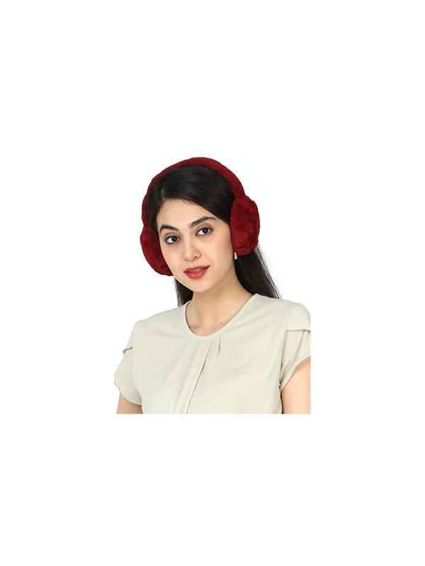 EAR MUFF MAROON-1